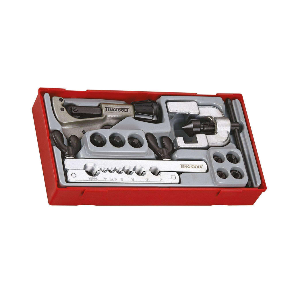 Teng Tools TTTF10 - 10 Piece Tube Flaring Tool Set - Teng Tools USA