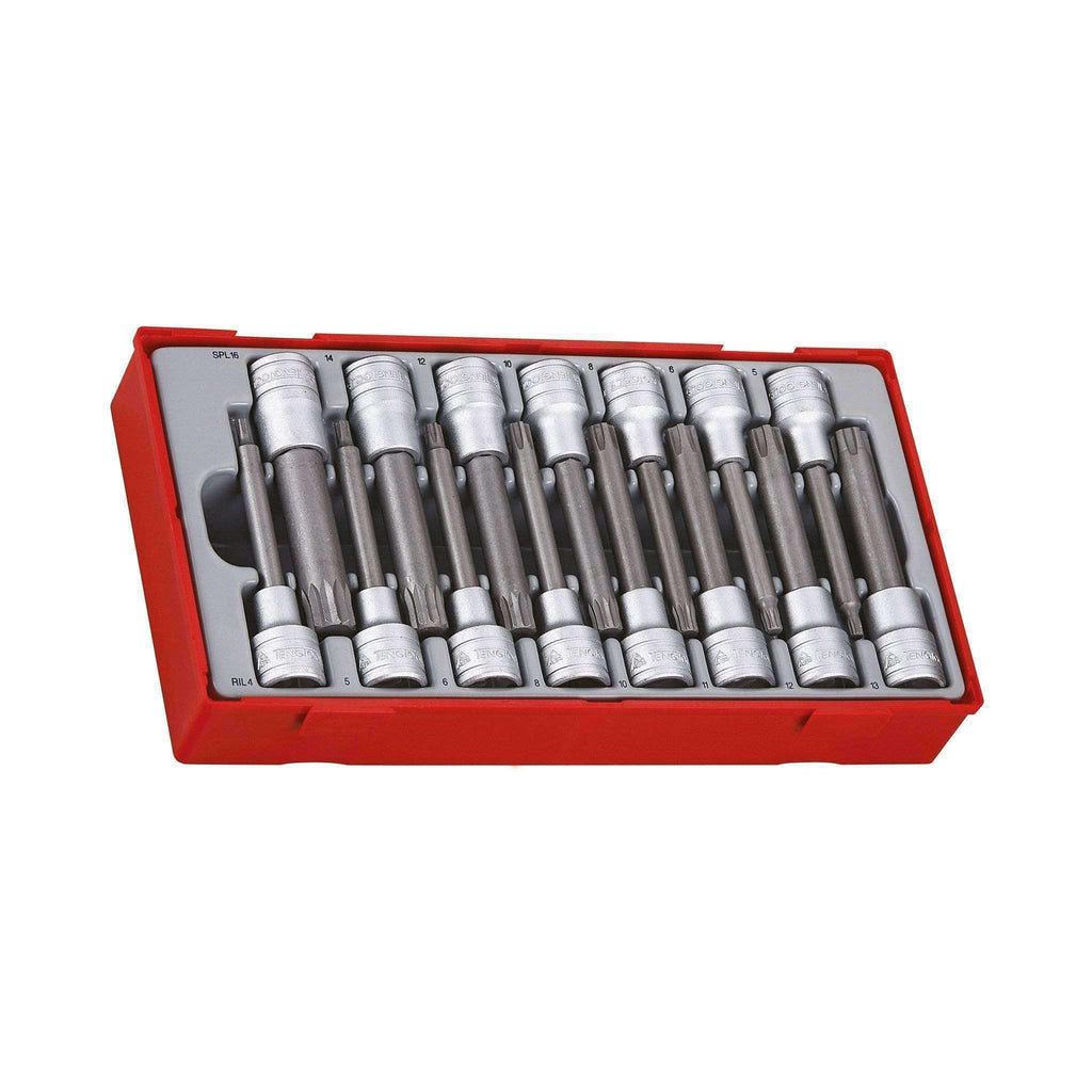 Teng Tools TTRS15 - 15 Piece 1/2 inch Drive Ribe and Spline Socket Set - Teng Tools USA