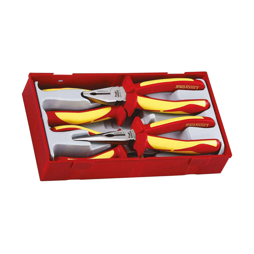 Teng Tools TTV440 - 4 Piece Insulated Plier Set - Teng Tools USA