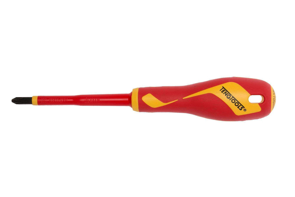 PH2  x 100mm 1000 Volt PH Type Insulated Screwdriver - Teng Tools MDV844N - Teng Tools USA