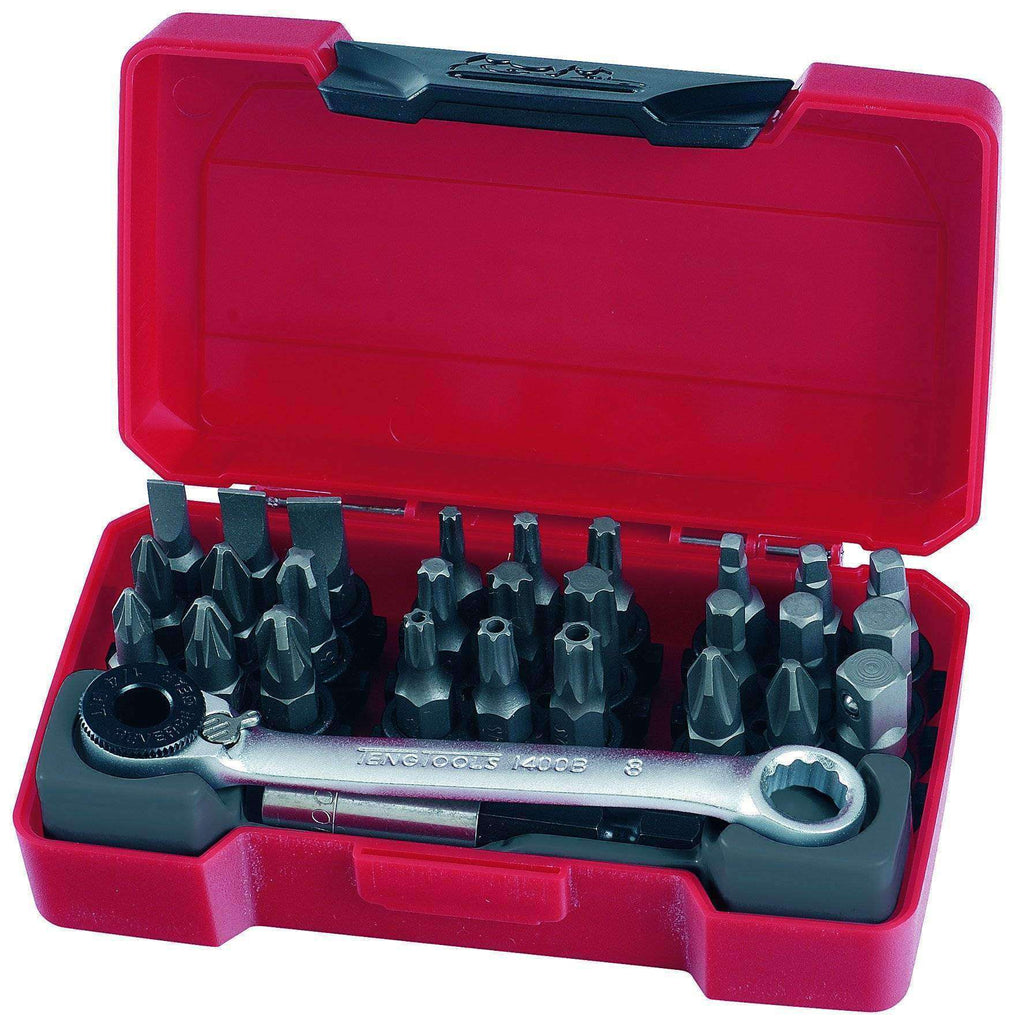 Teng Tools - 29 Piece Bits Box - TEN-O-TM029 - Teng Tools USA