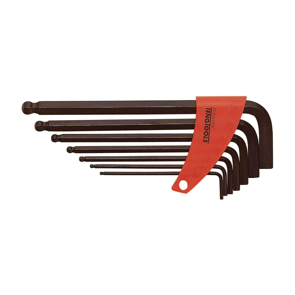 Teng Tools 1475 7 Piece Metric Ball Point Hex Key Set - Teng Tools USA