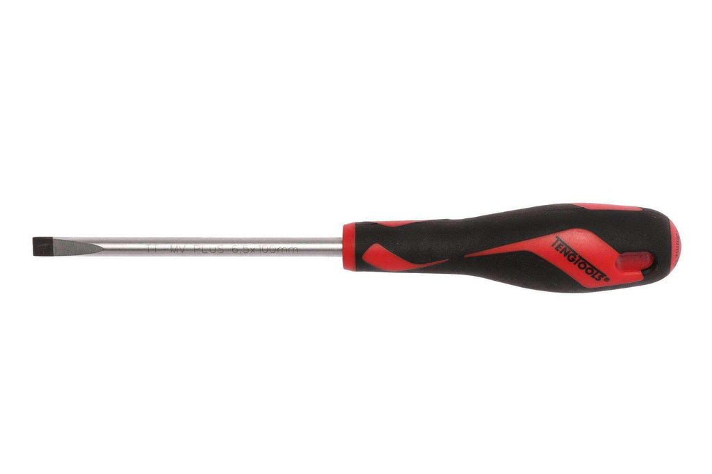 Teng Tools MD928N4 6.5 x 100mm Flat Type Screwdriver - Teng Tools USA