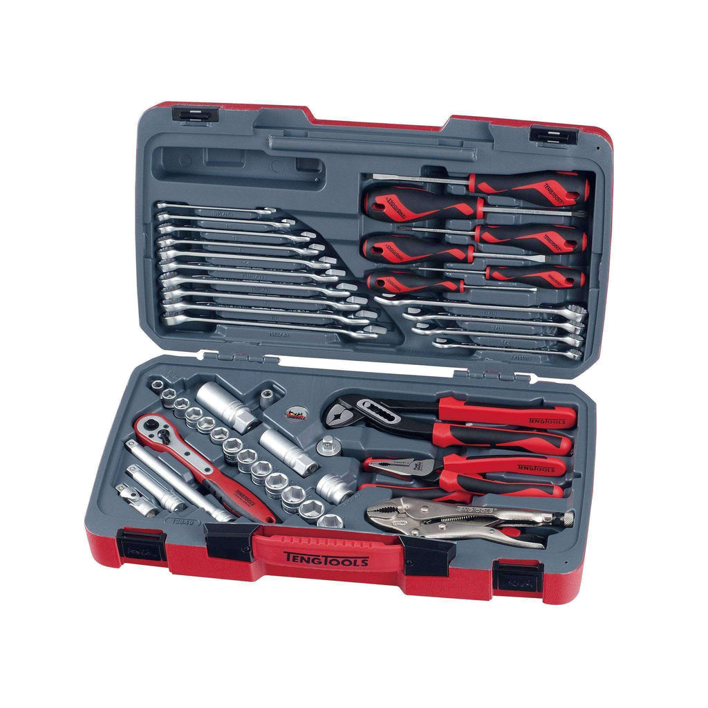 Teng Tools T3848 - 48 Piece 3/8 Inch Drive Metric and SAE Tool Set - Teng Tools USA