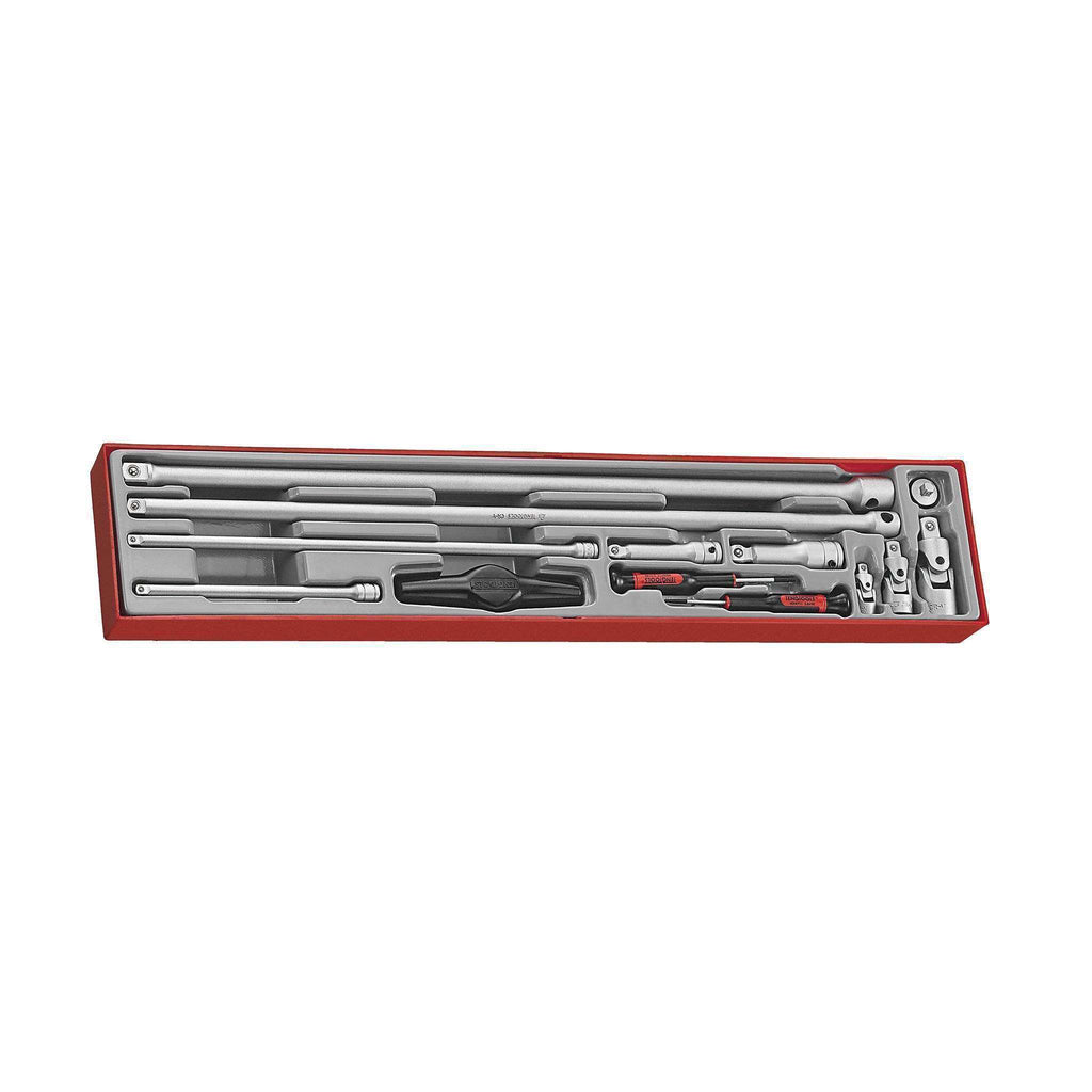 Teng Tools TTXEXT13 13 Piece Mixed Drive Extension Bar Set - Teng Tools USA