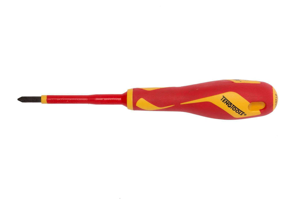 PH1 x 80mm 1000 Volt PH Type Insulated Screwdriver - Teng Tools MDV842N - Teng Tools USA