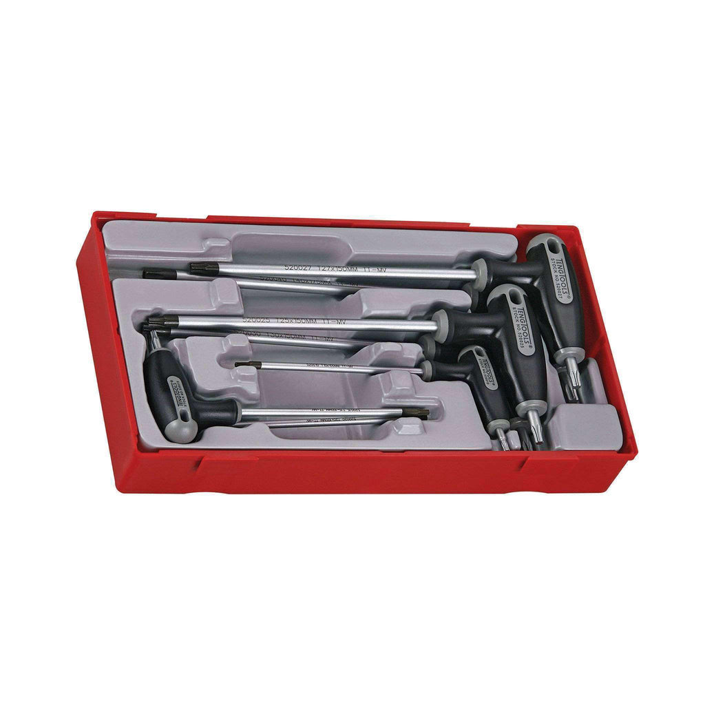 Teng Tools TTTX7 - T Handle TX/TPX Hex Key Set - Teng Tools USA