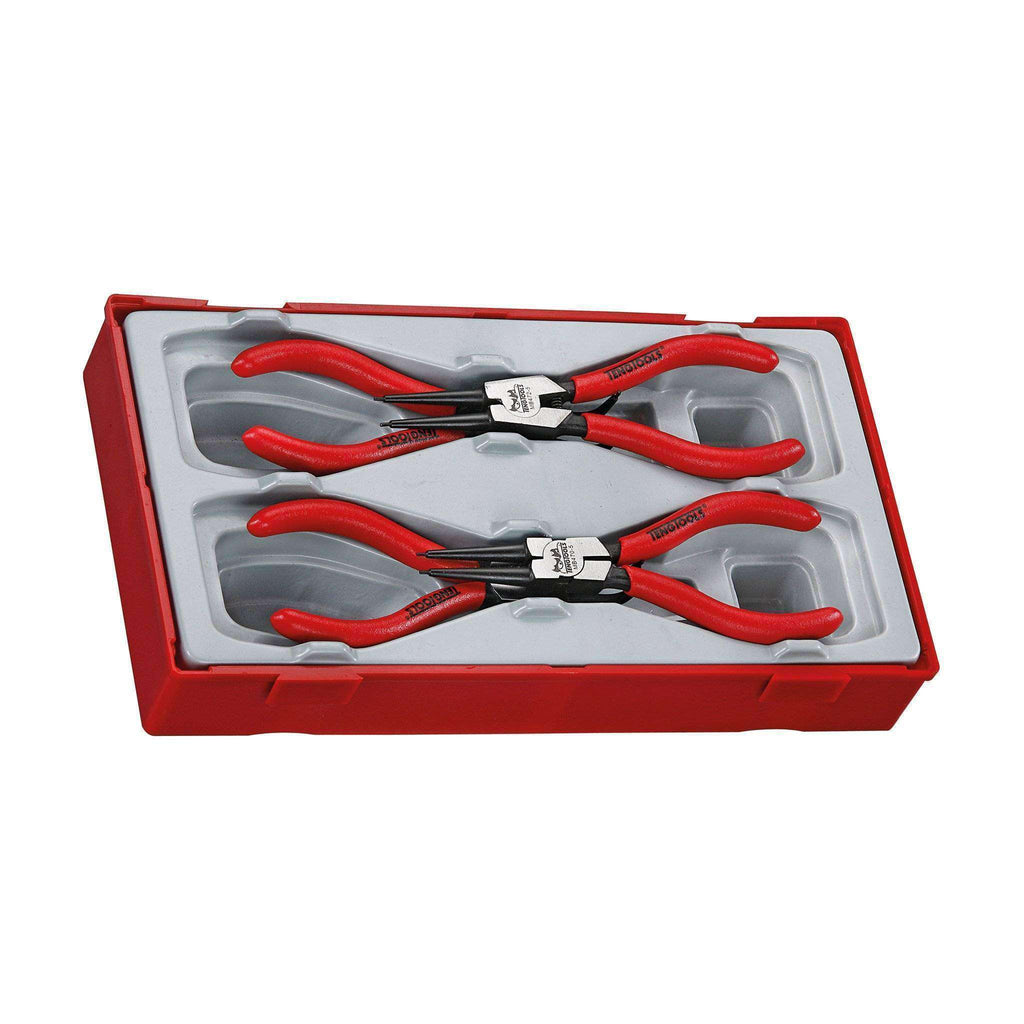 Teng Tools - 4 Piece 5 Inch Snap Ring Cir-clip Pliers Set - TEN-O-TT4745 - Teng Tools USA