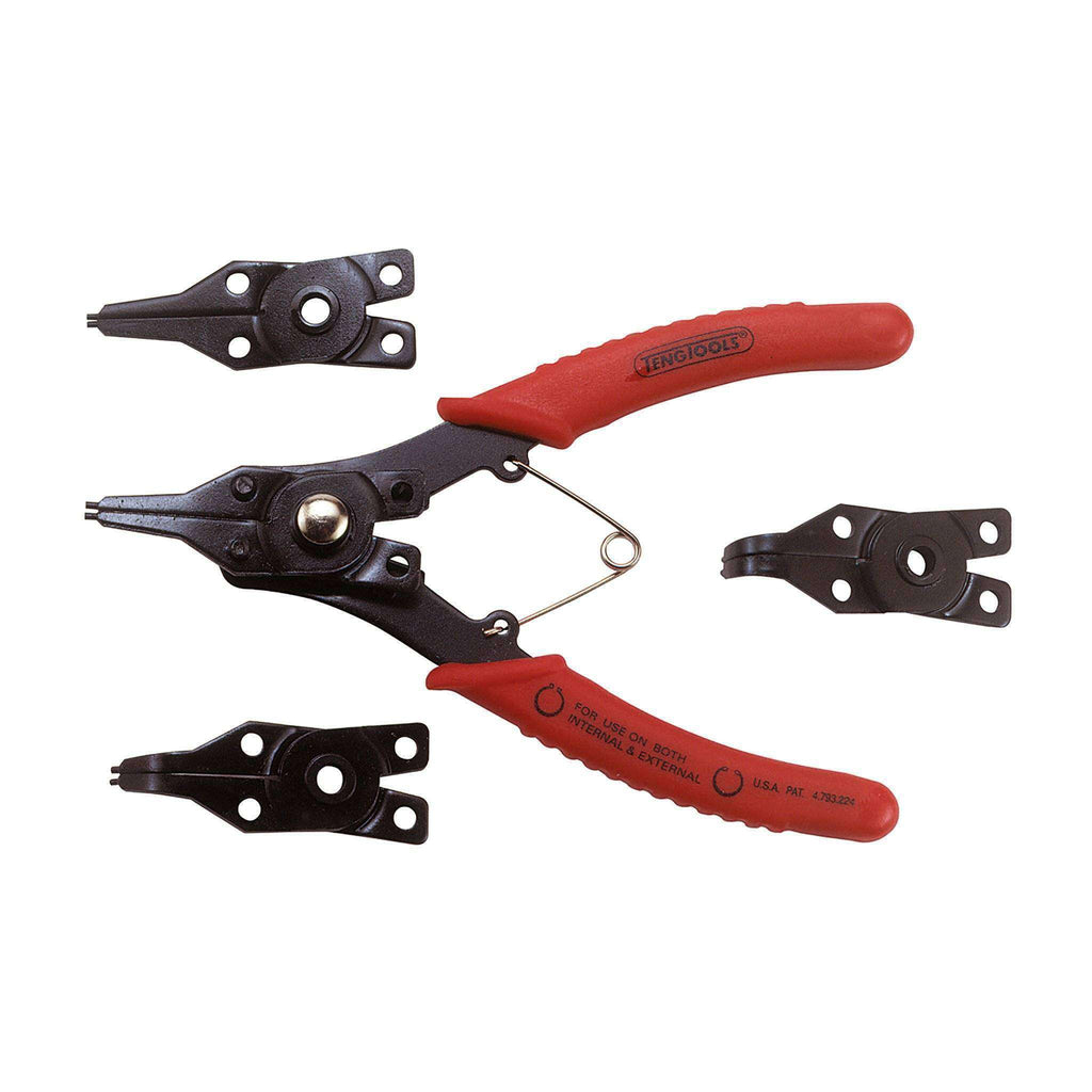 5 Piece Circlip (Snap Ring)Plier Set - Teng Tools 480 - Teng Tools USA